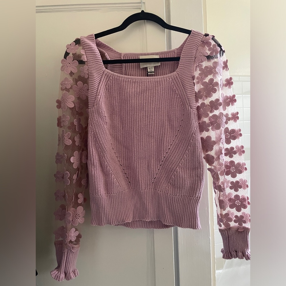Industry Republic Pink Floral Sweater